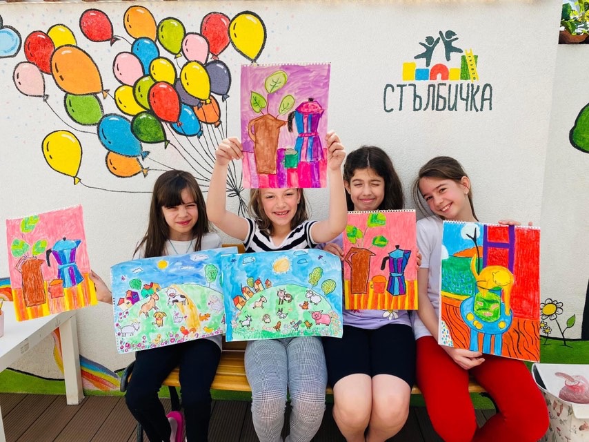 Подновяваме творческите курсове в "Стълбичка" - нови възможности за малки художници